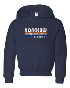 Rainbow Stripe Youth Hoodie