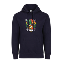 Load image into Gallery viewer, Rainbow Pineapple Adult Hoodie
