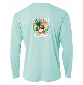 Rainbow Pineapple Adult Athletic Long Sleeve