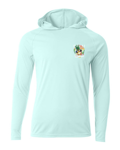 Rainbow Pineapple Adult Athletic Hoodie