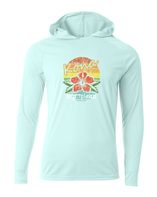 Load image into Gallery viewer, Rainbow Hibiscus Adult Athletic Hoodie
