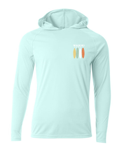 Load image into Gallery viewer, Surfboard Adult Athletic Hoodie
