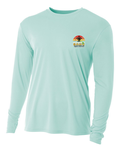 Rainbow Turtle Adult Athletic Long Sleeve