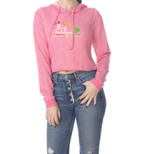 Load image into Gallery viewer, Rainbow Islands Cropped Hoodie
