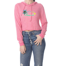 Load image into Gallery viewer, Hawaii Turtle Cropped Hoodie
