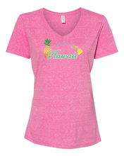 Load image into Gallery viewer, Hawaii Pineapple V-Neck
