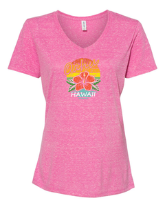 Rainbow Circle V-Neck