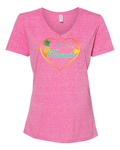 Load image into Gallery viewer, Pineapple Heart on V-Neck
