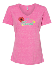 Load image into Gallery viewer, Hawaii Hibiscus V-Neck
