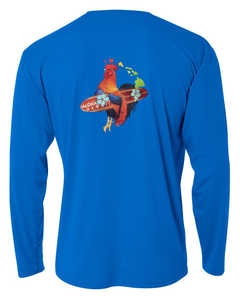 Chicken Adult Athletic Long Sleeve