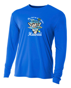 Wave Hang Loose Adult Athletic Long Sleeve