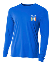 Load image into Gallery viewer, Surfboard Adult Athletic Long Sleeve
