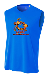 Fire Turtle Adult Athletic Muscle Tank