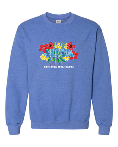 Aloha Plant Adult Crewneck