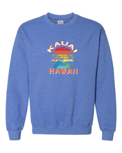 Load image into Gallery viewer, Rainbow Circle Surfboard Adult Crewneck
