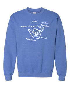 Shaka Islands Adult Crewneck