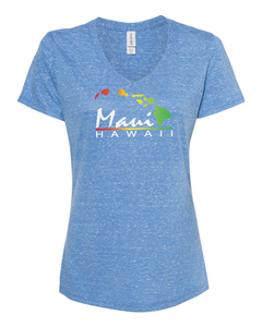 Rainbow Island V-Neck