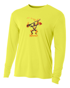 Fire Dance Adult Athletic Long Sleeve