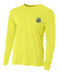 Island Beaches Adult Athletic Long Sleeve