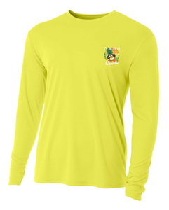 Rainbow Pineapple Adult Athletic Long Sleeve