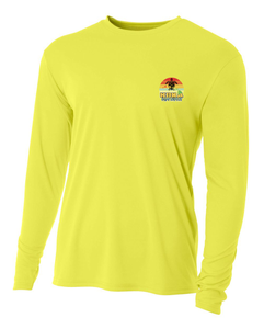 Rainbow Turtle Adult Athletic Long Sleeve