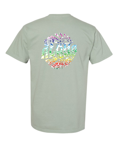 Aloha Circle CVC Tee