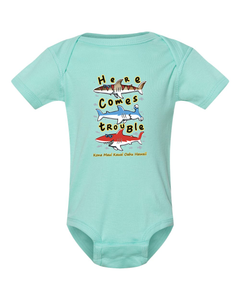 Shark Trouble Onesie