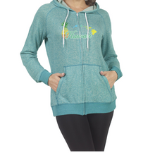 Load image into Gallery viewer, Hawaii Pineapple Zip Hoodie
