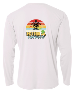 Rainbow Turtle Adult Athletic Long Sleeve