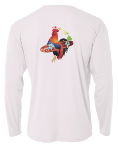 Chicken Adult Athletic Long Sleeve