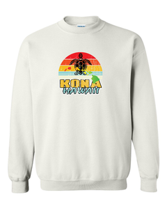 Rainbow Turtle Adult Crewneck