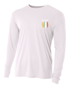 Surfboard Adult Athletic Long Sleeve