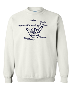 Shaka Islands Adult Crewneck