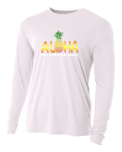 Load image into Gallery viewer, Aloha Pineapple Adult Athletic Long Sleeve
