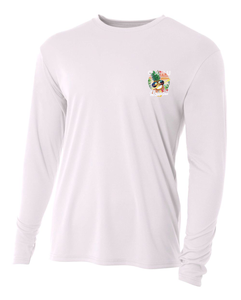 Rainbow Pineapple Adult Athletic Long Sleeve