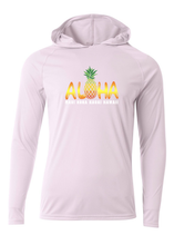 Load image into Gallery viewer, Aloha Pineapple Adult Athletic Hoodie
