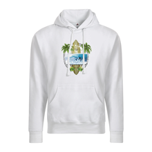 Load image into Gallery viewer, Island Surfboard Adult Hoodie
