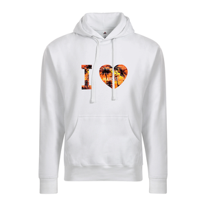 I Heart Hawaii Adult Hoodie